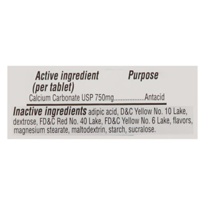 Signature Select/Care Extra Strength Tropical Antacid Tablets - 96 Count - Image 3