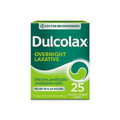 Dulcolax Laxative Tablets - 25 Count