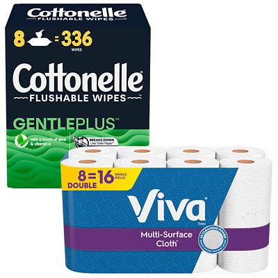 cottonelle bath tissue or flushable wipes Acme Coupon