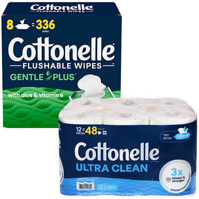 cottonelle bath tissue or flushable wipes Acme Coupon