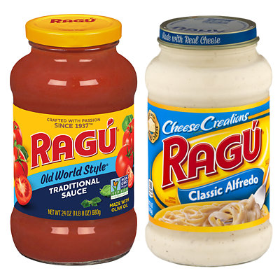 ragu alfredo kettle or pasta sauce Albertsons Coupon