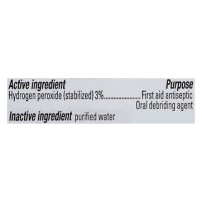 Signature Select/Care Hydrogen Peroxide Topical Solution USP First Aid Antiseptic - 16 Fl. Oz. - Image 3
