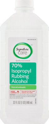 Signature Select/Care 70% Isopropyl Alcohol - 32 Fl. Oz. - Image 2