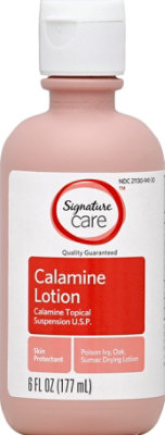 Signature Select/Care Lotion Calamine Topical Suspension USP - 6 Fl. Oz. - Image 2