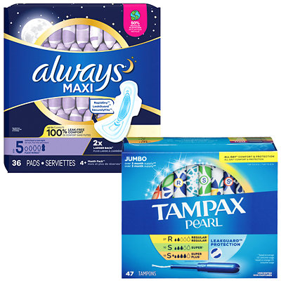 always or tampax Albertsons Coupon
