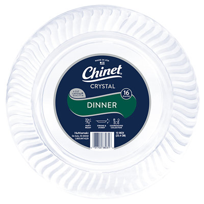 chinet crystal plates or cups Safeway Coupon