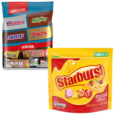 m ms starburst or skittles Acme Coupon