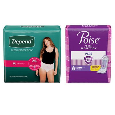 poise or depend Albertsons Coupon