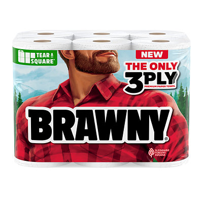 brawny paper towels Albertsons Coupon