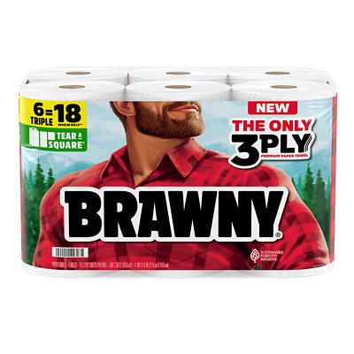 brawny paper towels Albertsons Coupon