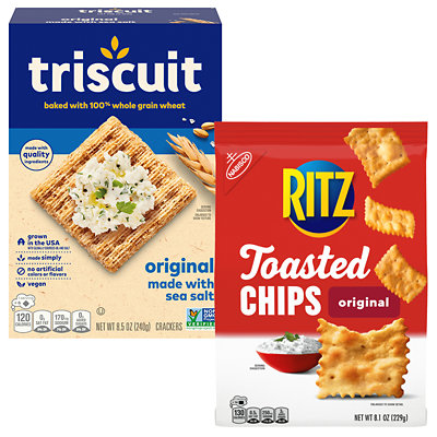 nabisco ritz toasted chips or snack crackers Albertsons Coupon