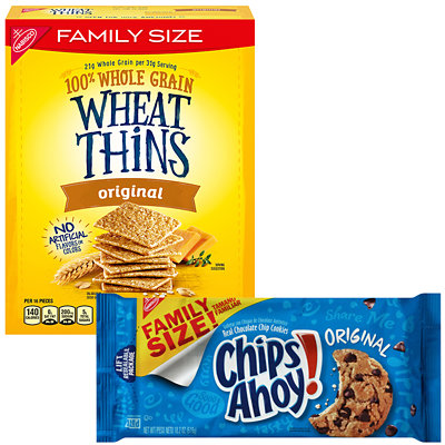 nabisco family size cookies and crackers Acme Coupon