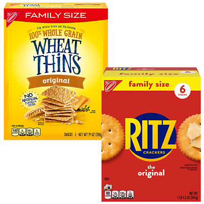 nabisco family size cookies or crackers Safeway Coupon