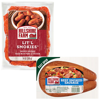 hillshire farm lit l smokies or dinner sausage Albertsons Coupon