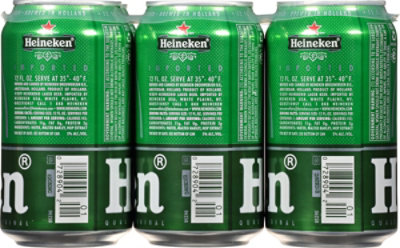 Heineken Beer Premium Lager Keg Cans - 6-12 Fl. Oz. - Image 6