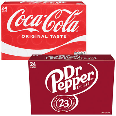 Coca-Cola or Dr Pepper Soft Drinks Acme Coupon