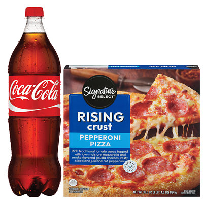 coke signature select pizza frozen pizza Safeway Coupon