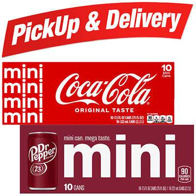 coca cola or dr pepper soft drinks Albertsons Coupon