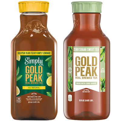 simply or gold peak tea Albertsons Coupon