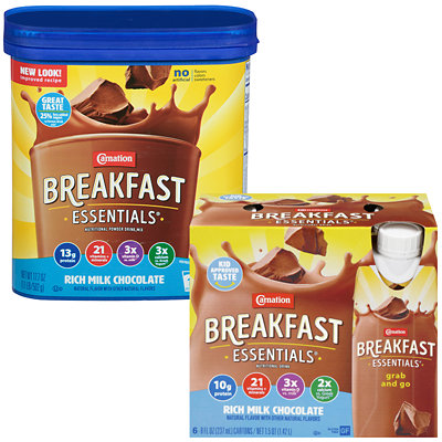 carnation breakfast powders or drinks Albertsons Coupon