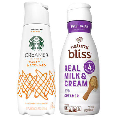 starbucks or natural bliss coffee creamer Albertsons Coupon