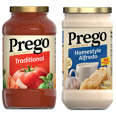 prego pasta sauces or prego alfredo sauce Albertsons Coupon