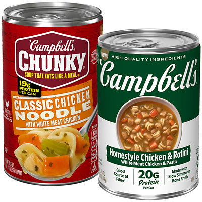Campbell’s Chunky or Protein Soup Jewel-Osco Coupon