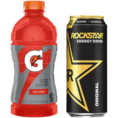rockstar energy drink or gatorade sports drink Albertsons Coupon