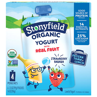 stonyfield yogurt pouches Albertsons Coupon