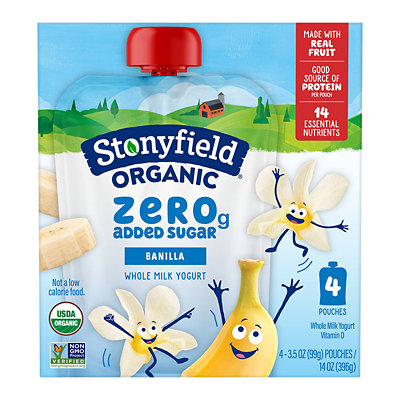 stonyfield yogurt pouches Albertsons Coupon
