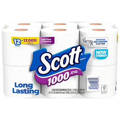 scott white 1000 sheet bath tissue Acme Coupon