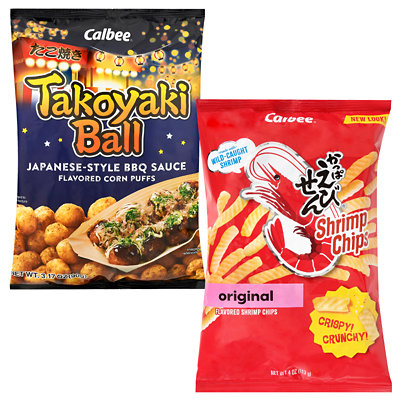 calbee shrimp or takoyaki Albertsons Coupon
