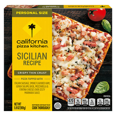 California Kitchen Single Serve Pizza Albertsons Coupon
