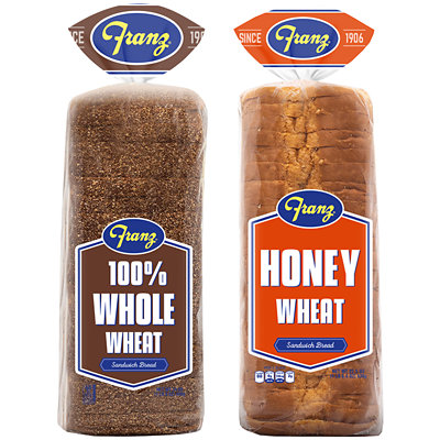 Franz Premium Big White, 100% Whole Wheat Bread Albertsons Coupon