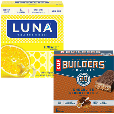 clif builders or luna protein bars Acme Coupon