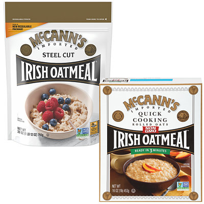 mccann steel cut oatmeal pouch Albertsons Coupon