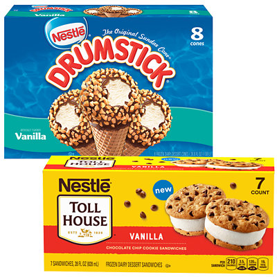 nestle drumstick or tollhouse sandwiches Albertsons Coupon