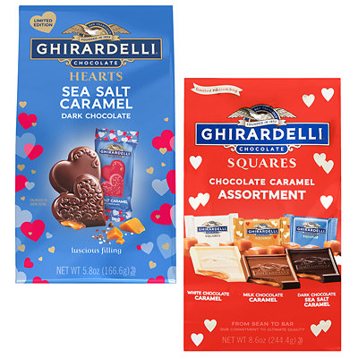 ghirardelli valentines day heart bags Acme Coupon on WeeklyAds2.com