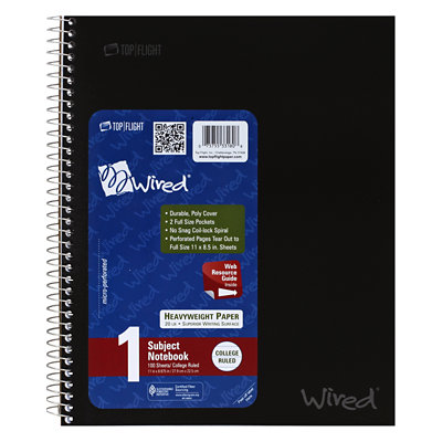 top flight notebook composition or journal Acme Coupon