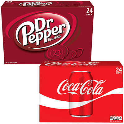 coca cola or dr pepper soft drinks Acme Coupon
