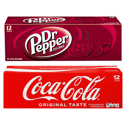 coca cola or dr pepper soft drinks Acme Coupon