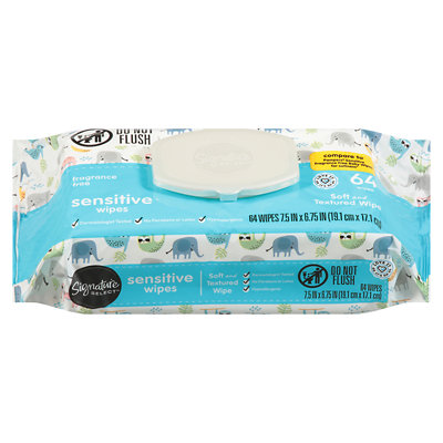 signature select or care baby wipes Albertsons Coupon