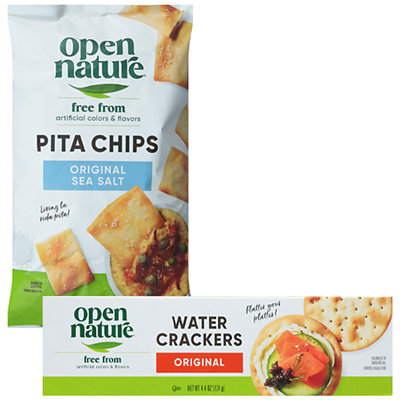 open nature crackers or pita chips Safeway Coupon