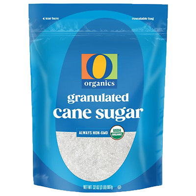 o organics granulated sugar Albertsons Coupon