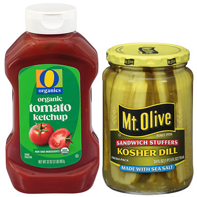 o organics ketchup Acme Coupon