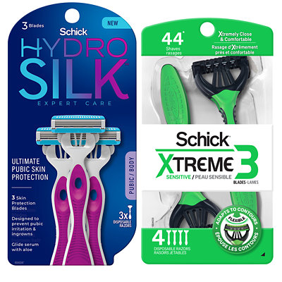 schick xtreme or hydro silk razors Acme Coupon