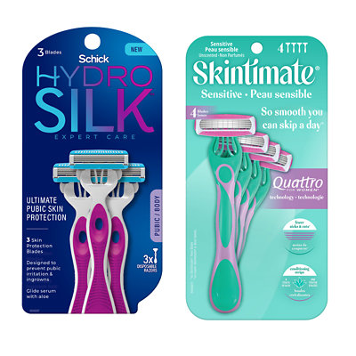 schick hydrosilk or skintimate razor Albertsons Coupon