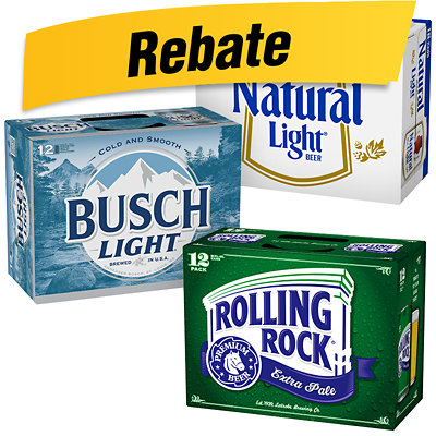 rolling rock busch or natural family Jewel-osco Coupon on WeeklyAds2.com