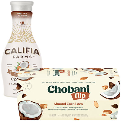 48-oz. Or 25.4-32-oz. Creamer Or 4-pk., 4.5-oz. Chobani...