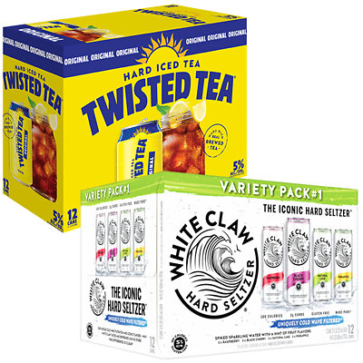 white claw twisted tea or topo chico Acme Coupon
